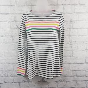Boden "Stripes Ahead of the Rest" Multi Color Top